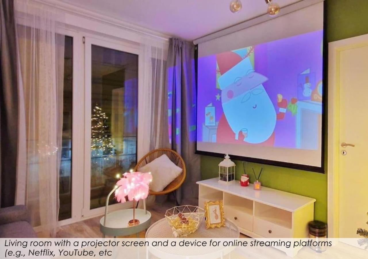 A104 - Liberty Bridge Projection Home With Free Parking 부다페스트 외부 사진